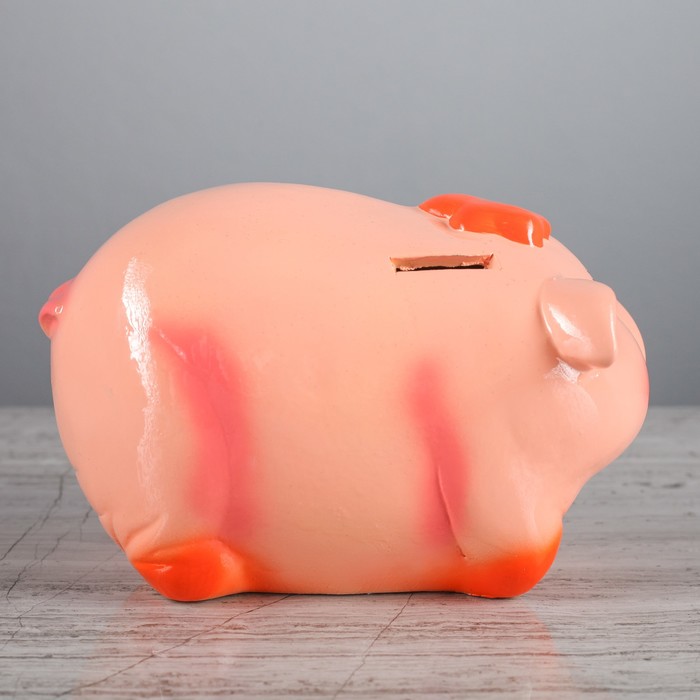 Копилка "Поросёнок Пончик" малая, глянец