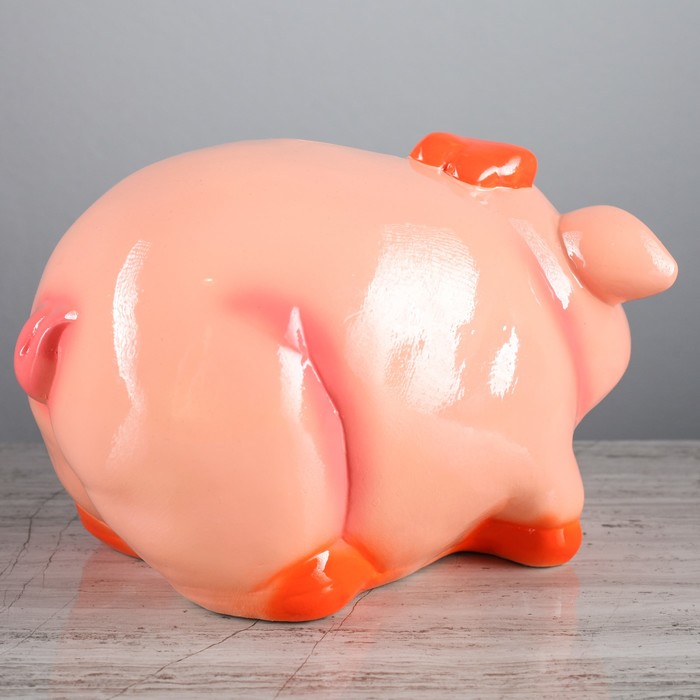 Копилка "Поросёнок Пончик" большая, глянец