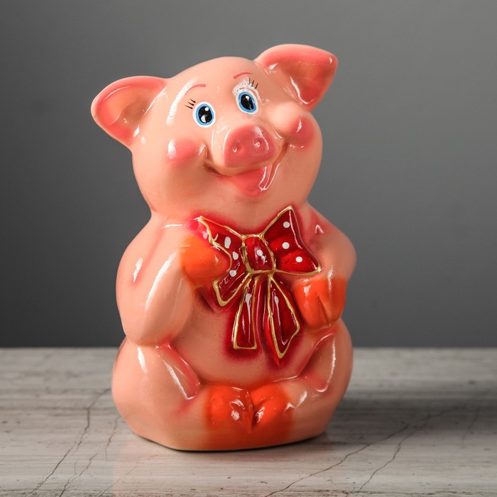 Копилка "Поросёнок Мася" глянец, микс