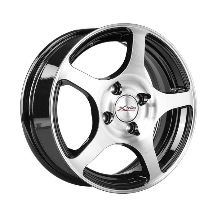Диск X'trike  X-103  5,5x14 4*100 ET35  d67,1  BK/FP  (10853)