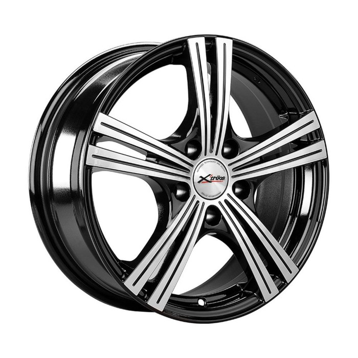 Диск X'trike  X-112  6,5x16 5*108 ET38  d67,1  BK/FP  (13108)
