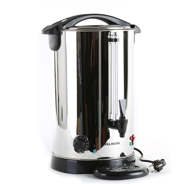 Бойлер-кофемейкер WILLMARK WCM-1622, 1750 Вт, 15 л, серебристый