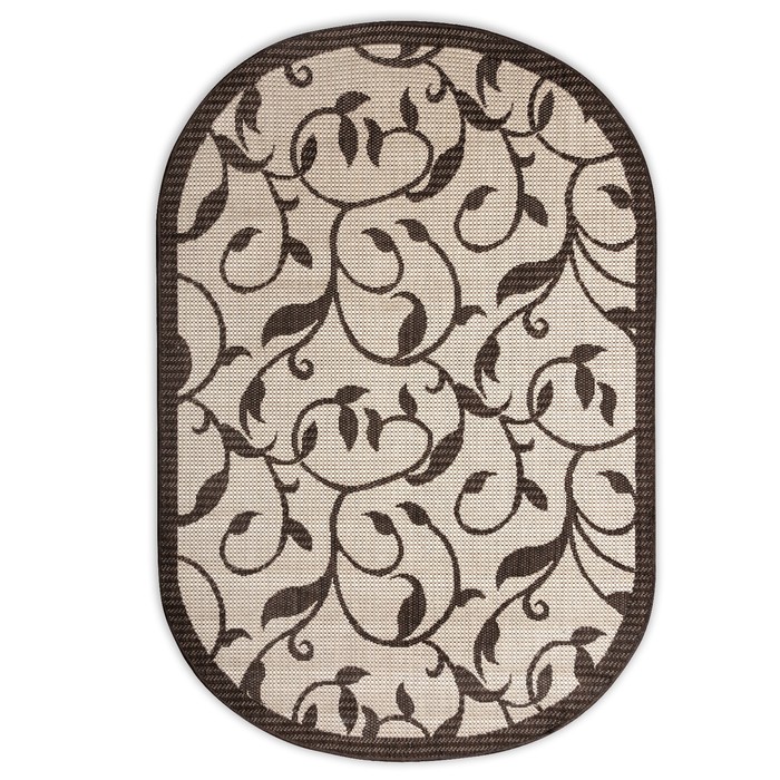 Ковер Циновка,овал, 160х230 см