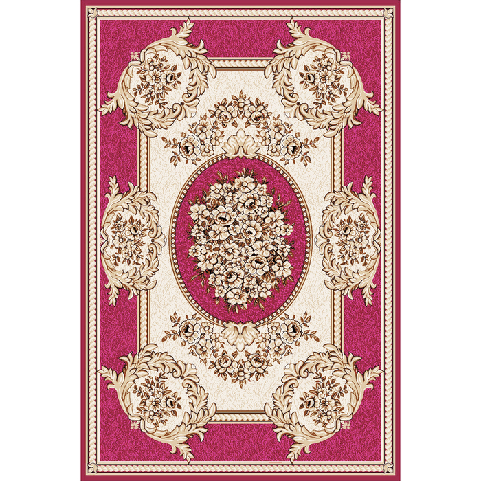 Ковер ГАЛАТЕЯ 200х300 см, цвет красный 315, войлок 195 г/м