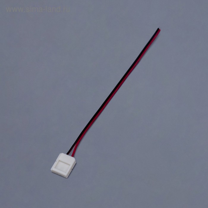 Соединяющий коннектор Ecola для одноцветной ленты, 10 мм фото