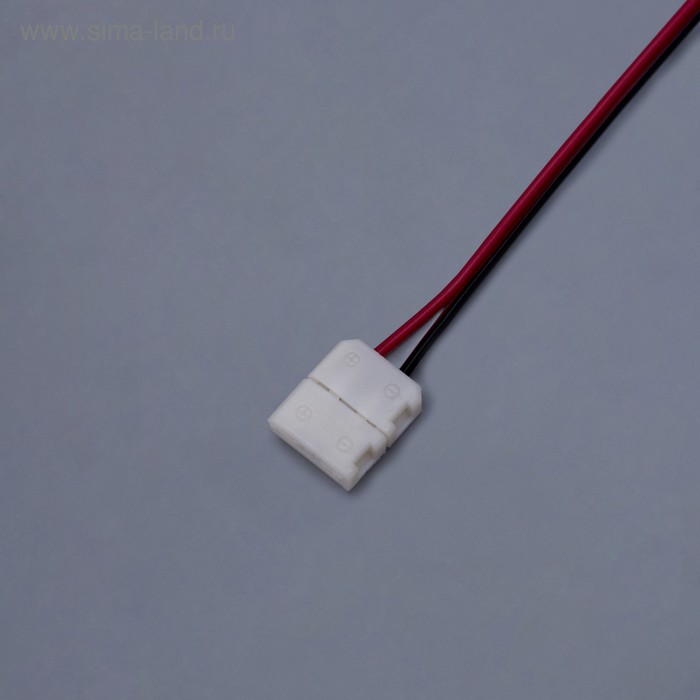 фото Соединяющий коннектор ecola для одноцветной ленты, 10 мм