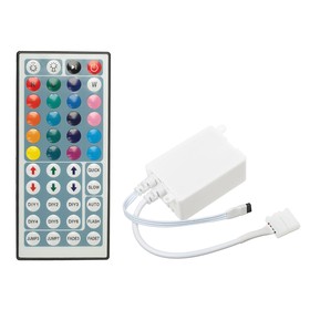 Мини-контроллер Ecola для RGB ленты, 12 – 24 В, 6 А, пульт ДУ Ош