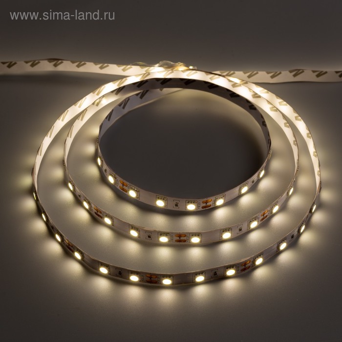 Светодиодная лента Ecola STD 5 м IP20 SMD5050 60 LEDм 144 Втм 12 В 4200К 275₽