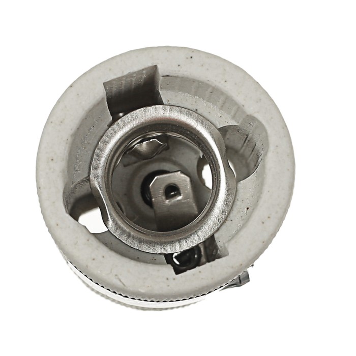 Патрон керамический Ecola base, Е14, Белый