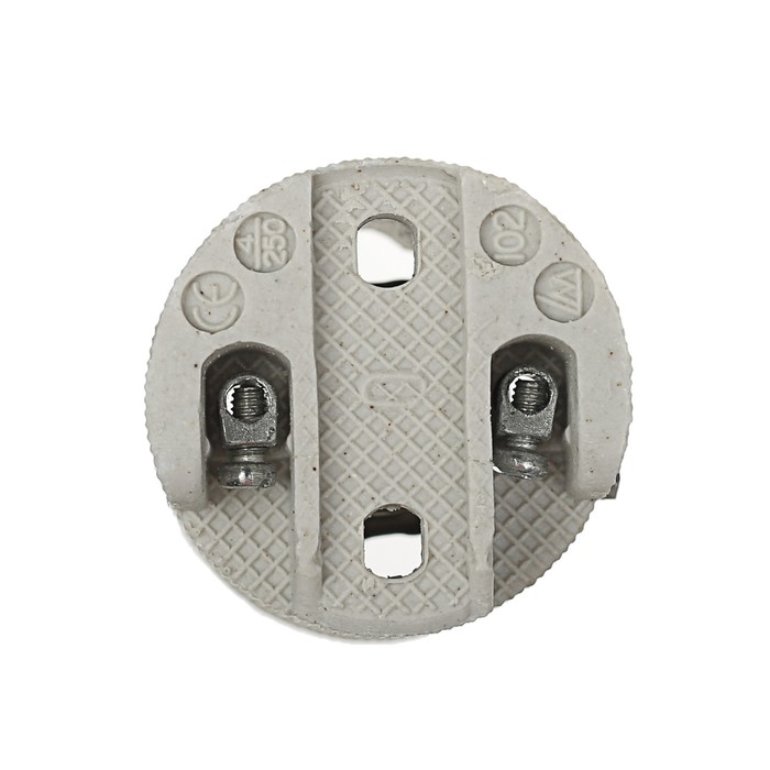 Патрон керамический Ecola base, Е14, Белый