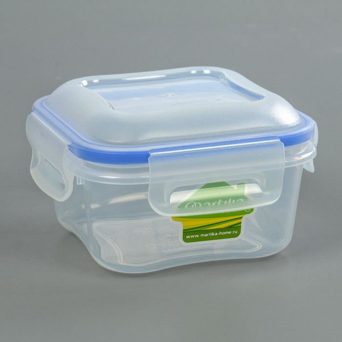 Контейнер герметичный 450 мл "Спессо", квадратный