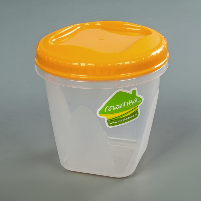 Банка 650 мл "Тондо", с завинчивающейся крышкой, МИКС