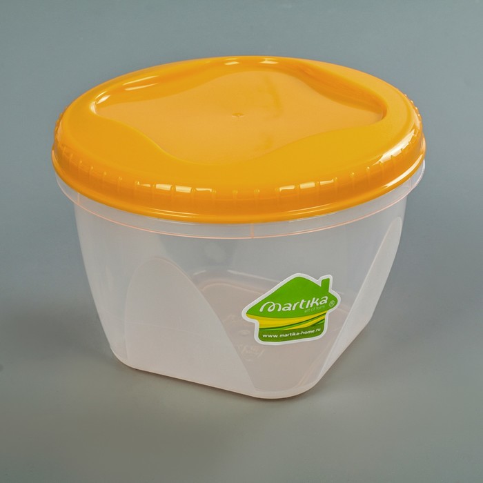 Банка 1,2 л "Тондо", с завинчивающейся крышкой, МИКС