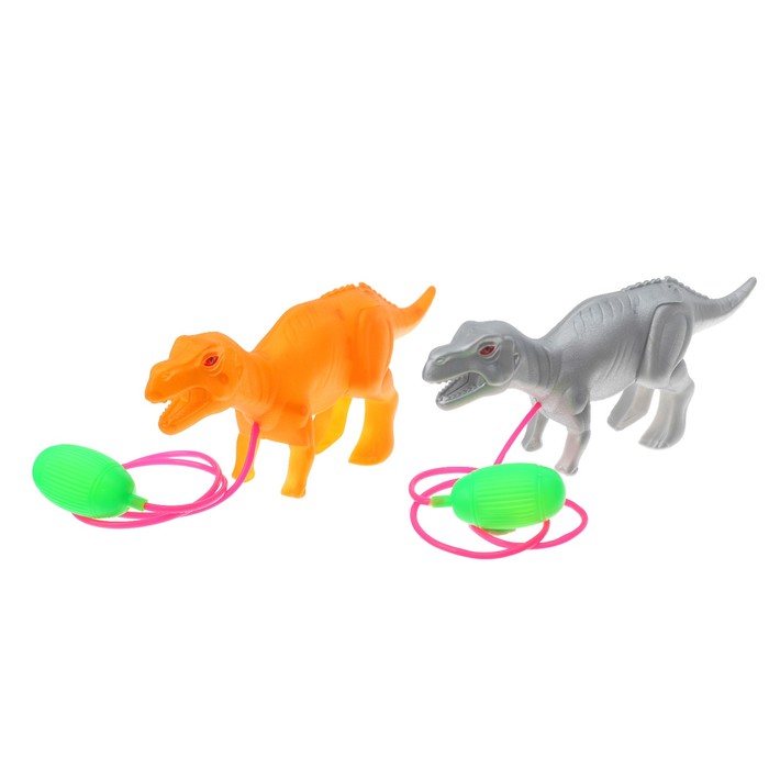 Прыгающий "Динозаврик", цвета МИКС