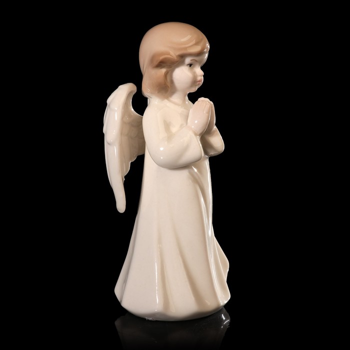 Сувенир керамика "Ангелочек молится" 13х6,5х4,8 см