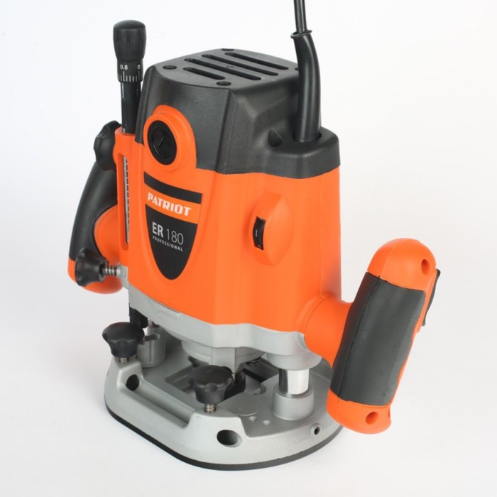 Фрезер электрический PATRIOT ER 180, 1600 Вт, 23500 об/мин, цанга 6/8/12 мм, max d=40 мм