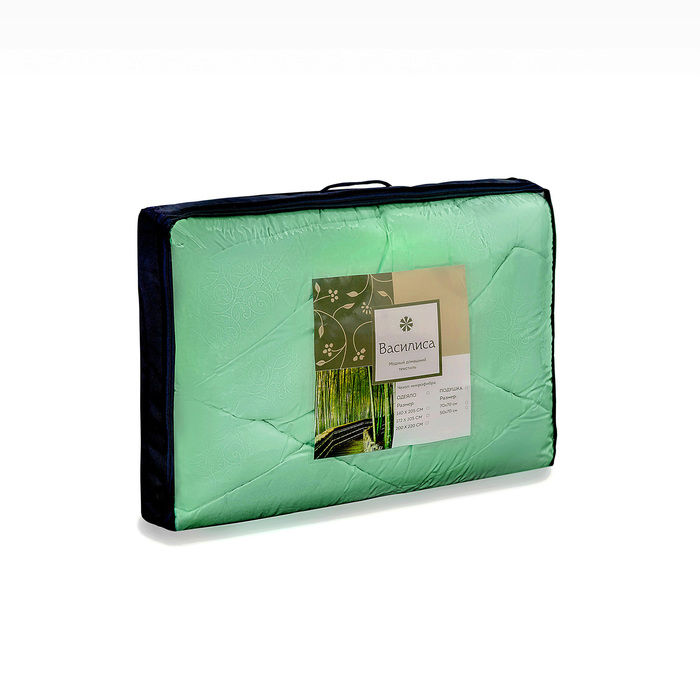 Одеяло Василиса О/161 Бамбук 200х220 см микроф., бамбук.волокно, 300 гр, пэ 100%