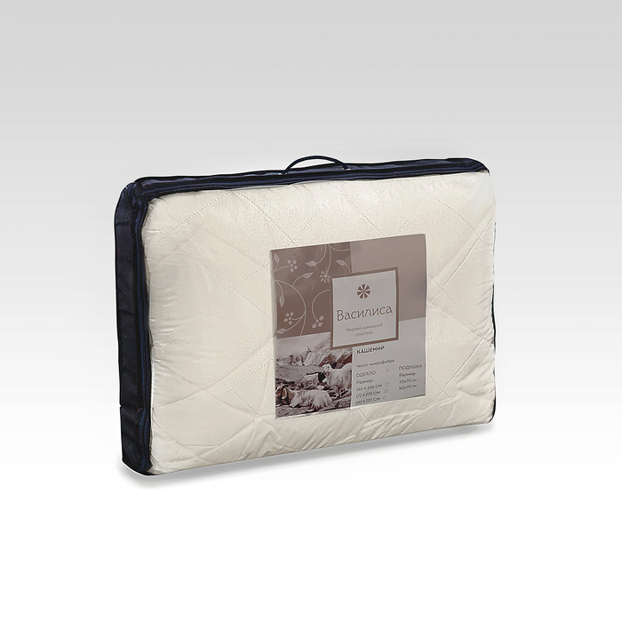 Одеяло Василиса О/166 172х205 см микрофибра, Кашемир, 300 гр, пэ 100%