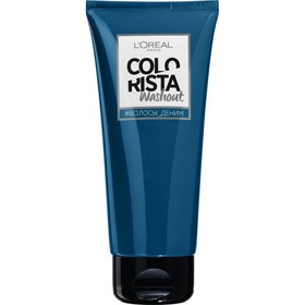 

Красящий бальзам для волос L'Oreal Colorista Washout, смываемый, цвет деним, 80 мл