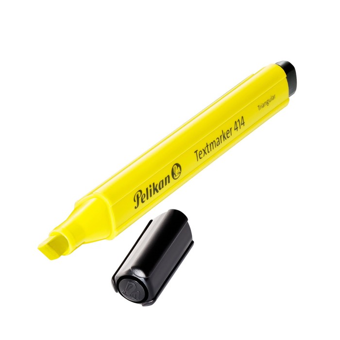 Маркер текстовыделитель 5.0 Pelikan Pelikan 414 Tri трехгран, жёлтый 985648