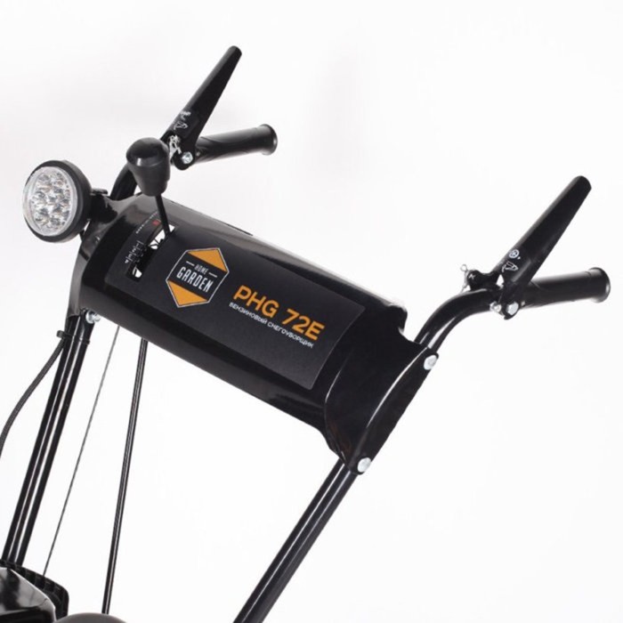 Снегоуборщик PATRIOT HOME GARDEN PHG 72Е, бенз., ручной/эл. старт, 6.5 л.с., 60х51 см