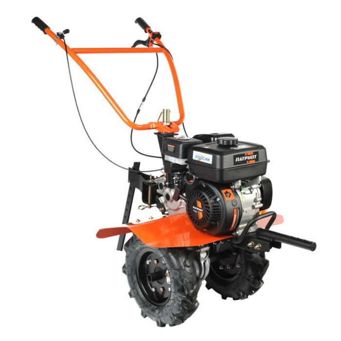 Мотоблок PATRIOT КАЛУГА, бензиновый, поворотный руль, 7 л/с, захват 85 см, скорости 2/1
