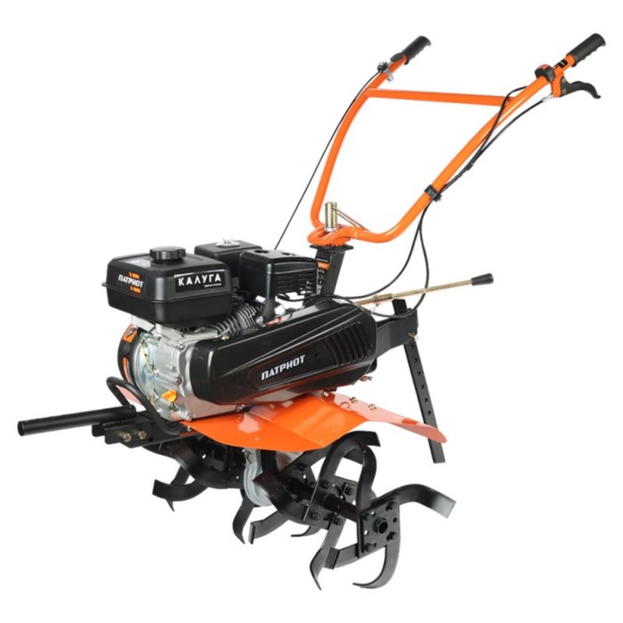 Мотоблок PATRIOT КАЛУГА, бензиновый, поворотный руль, 7 л/с, захват 85 см, скорости 2/1