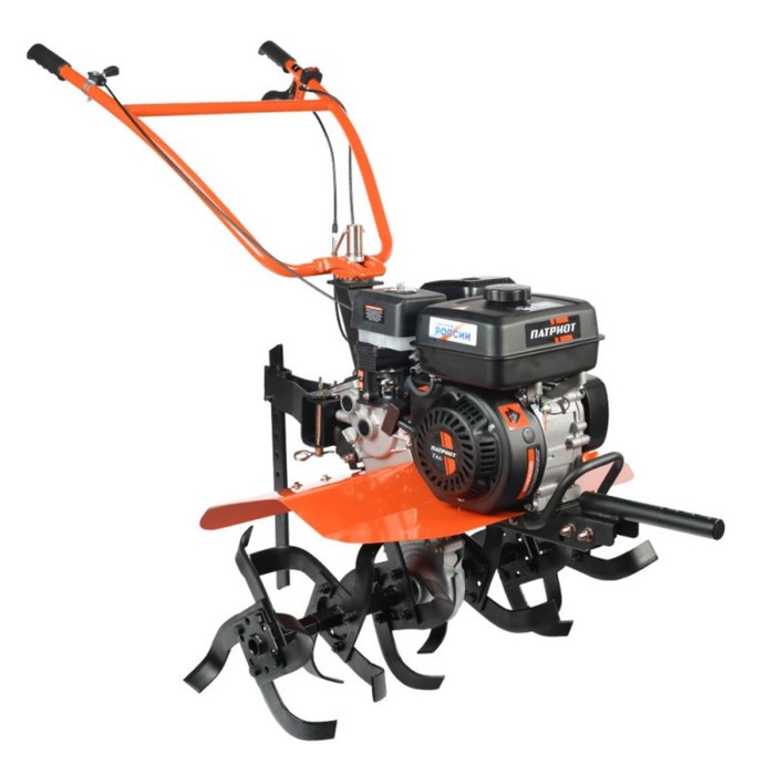 Мотоблок PATRIOT КАЛУГА, бензиновый, поворотный руль, 7 л/с, захват 85 см, скорости 2/1