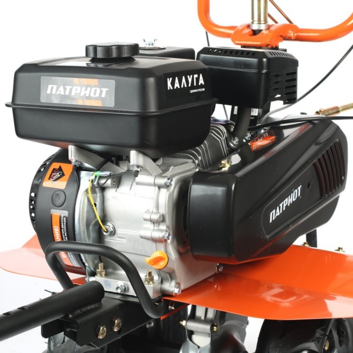Мотоблок PATRIOT КАЛУГА, бензиновый, поворотный руль, 7 л/с, захват 85 см, скорости 2/1