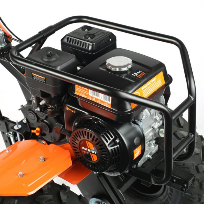 Мотоблок PATRIOT УРАЛ, бензиновый, 7.8 л.с., ширина/глубина 90/30 cм, скорости 4/2
