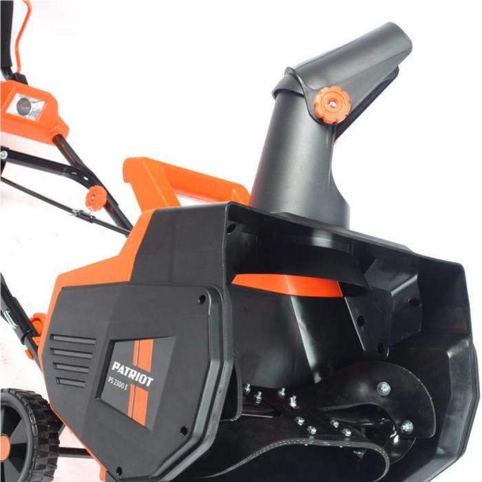 Снегоуборщик PATRIOT PS 2300 E, электрический, 2 кВт, выброс до 9 м, ковш 50/25 см