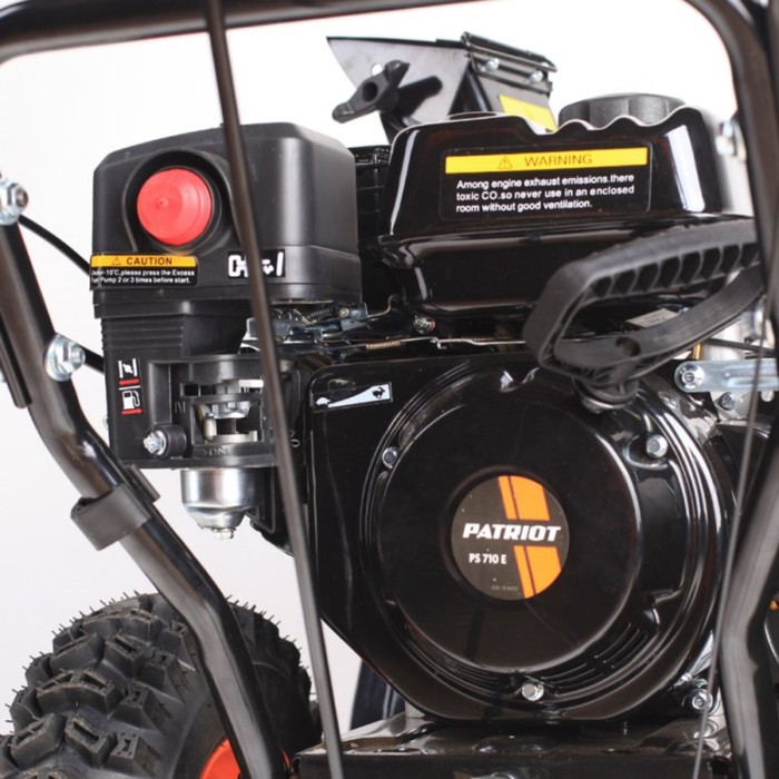 Снегоуборщик PATRIOT PS 710 E, бенз., 6.5 л/с, скорости 4/2, ковш 56/42 см, эл/стартер