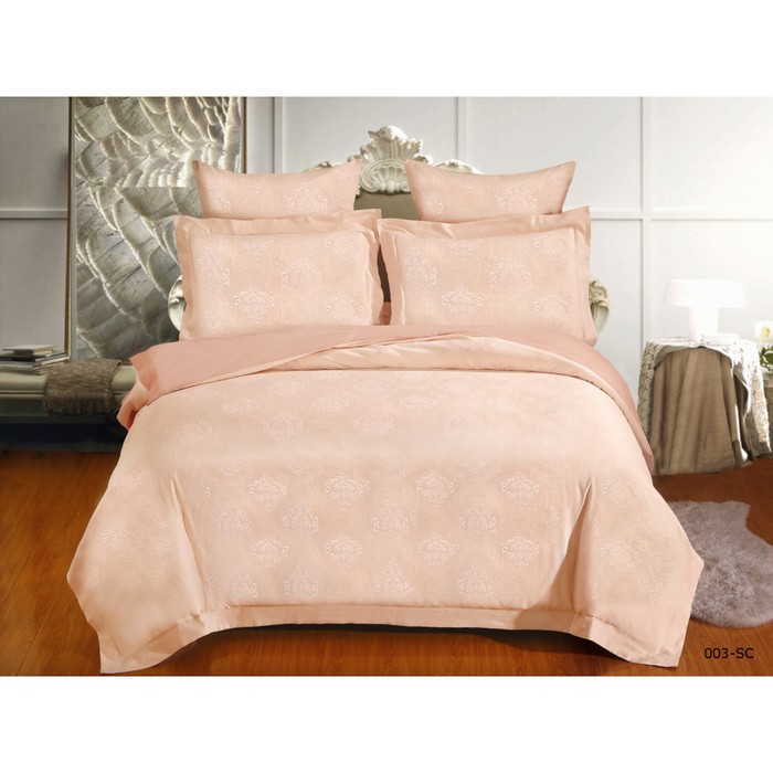 КПБ евро, 220х240 см, 200х220 см, 50х70 см, 70х70 см по 2 шт., лён 31/003-SC