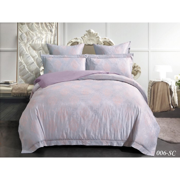 КПБ евро, 220х240 см, 200х220 см, 50х70 см, 70х70 см по 2 шт., лён 31/006-SC