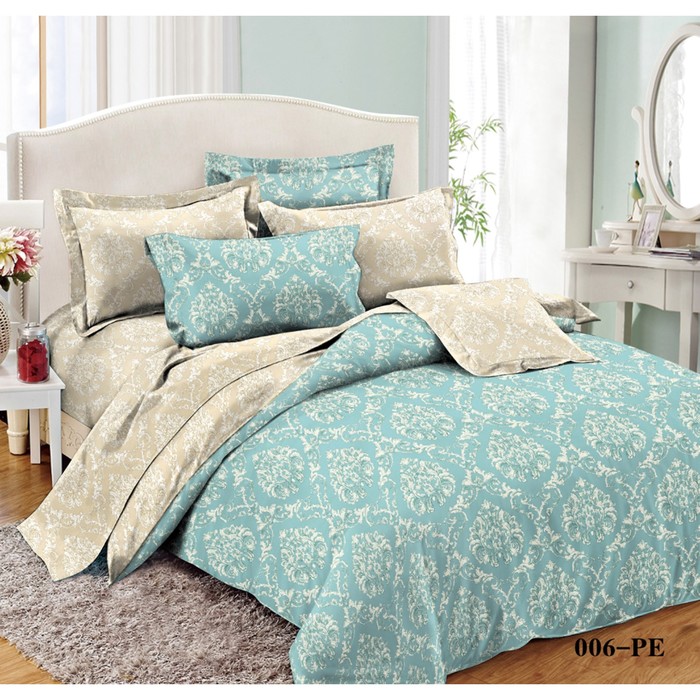 КПБ дуэт, 220х240 см, 145х215 см-2 шт., 50х70 см, 70х70 см по 2 шт., поплин 41/006-PE