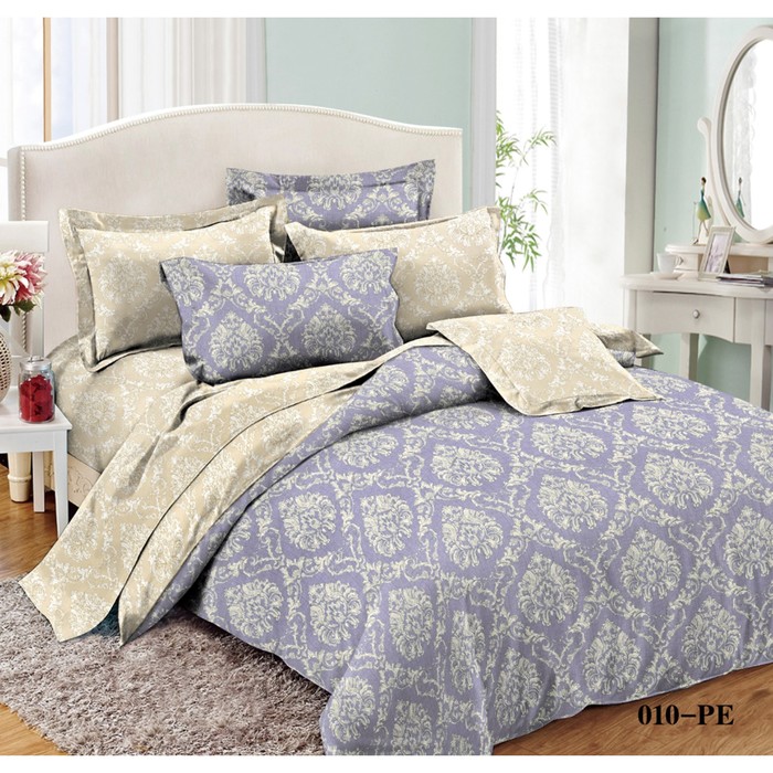 КПБ дуэт, 220х240 см, 145х215 см-2 шт., 50х70 см, 70х70 см по 2 шт., поплин 41/010-PE