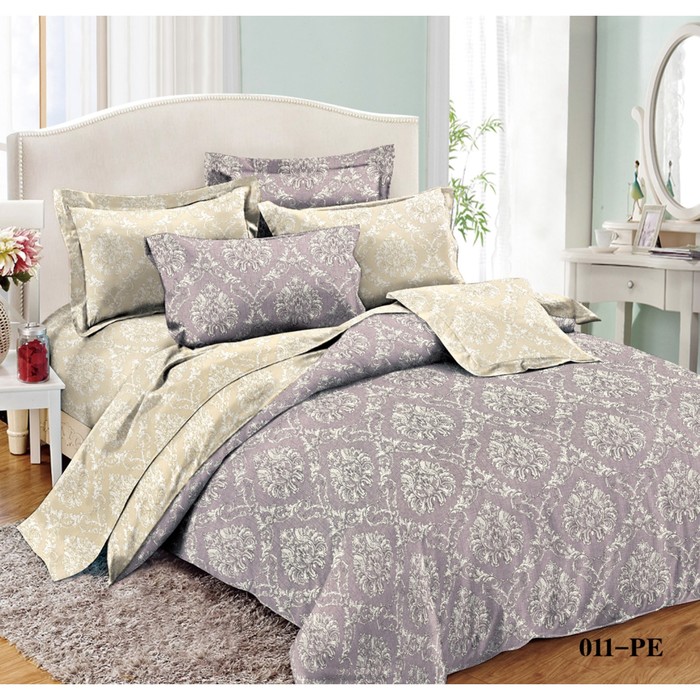 КПБ дуэт, 220х240 см, 145х215 см-2 шт., 50х70 см, 70х70 см по 2 шт., поплин 41/011-PE