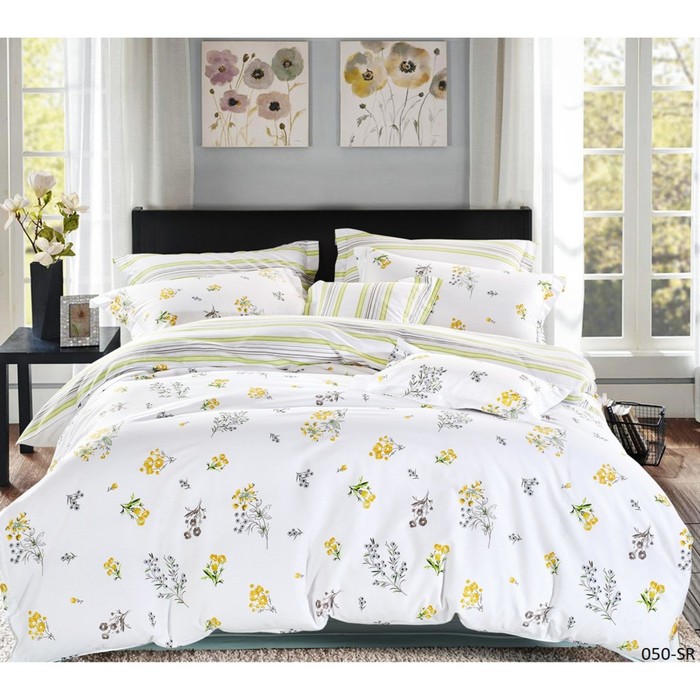 КПБ евро, 230х250 см, 200х220 см, 50х70 см, 70х70 см по 2 шт., сатин 31/050-SR