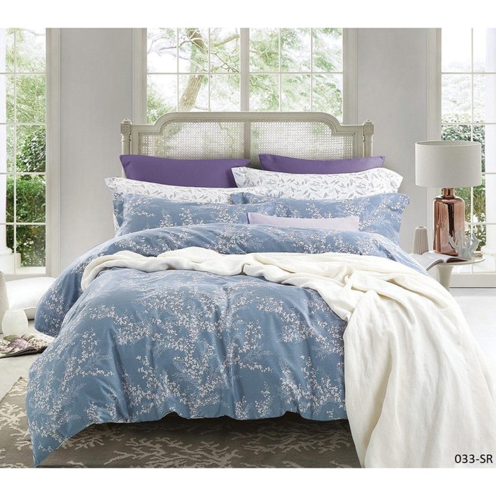 КПБ дуэт, 230х250 см, 150х210 см-2 шт., 50х70 см, 70х70 см по 2 шт., сатин 41/033-SR