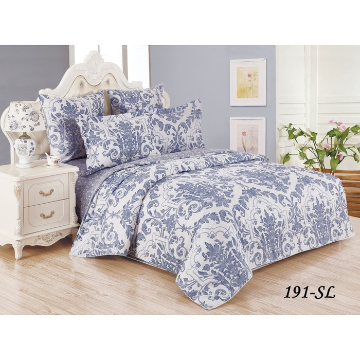 КПБ евро, 220х240 см, 200х220 см, 50х70 см, 70х70 см по 2 шт., сатин 31/191-SL