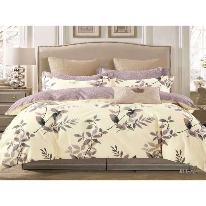 КПБ евро, 230х250 см, 200х220 см, 50х70 см, 70х70 см по 2 шт., сатин 31/411-SK