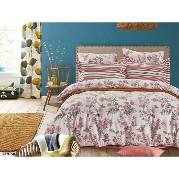 КПБ евро, 230х250 см, 200х220 см, 50х70 см, 70х70 см по 2 шт., сатин 31/419-SK