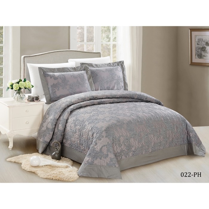 Комлект Aurora: покрывало 230 × 250 см, наволочки 50 × 70 см - 2 шт