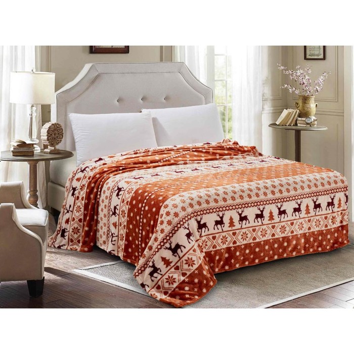 Плед "Калифорния", размер 150х200 см. велсофт 290 г/м2 150/116-pf