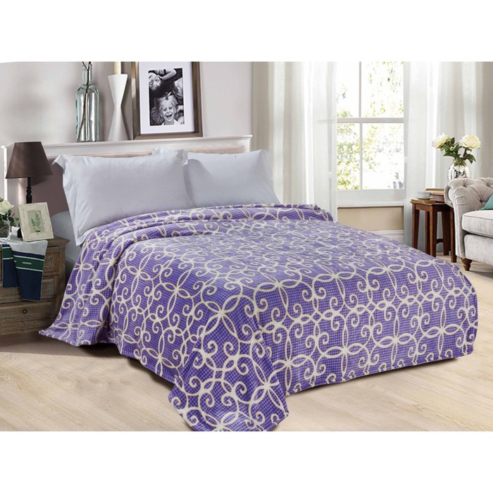 Плед "Калифорния", размер 180х200 см. велсофт 290 г/м2 180/111-pf