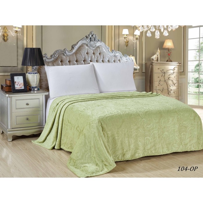 Плед "Парма Пейсли", размер 150х200 см, велсофт 300 г/м2 150/104-OP