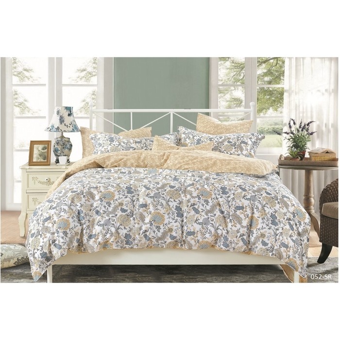 КПБ 2 сп., 230х240 см, 180х210 см, 70х70 см-2 шт., сатин 20/052-SR