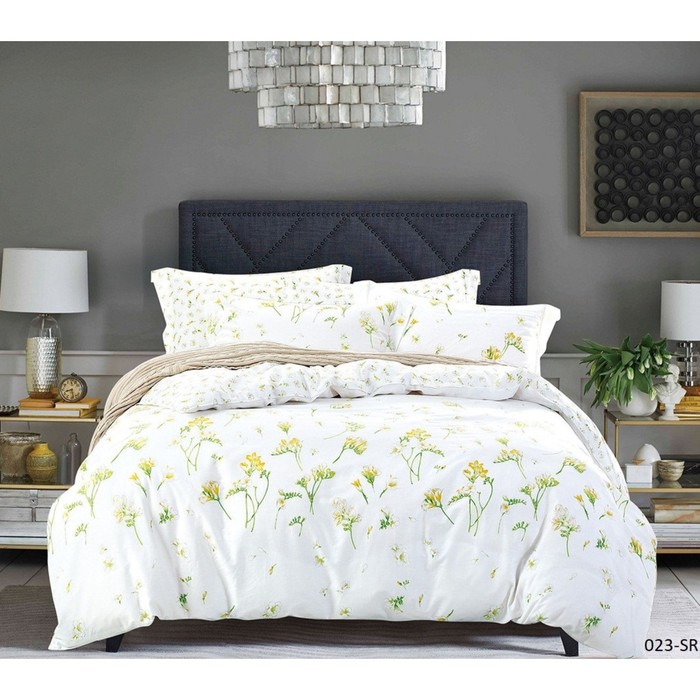 КПБ евро, 230х250 см, 200х220 см, 50х70 см, 70х70 см по 2 шт., сатин 31/023-SR