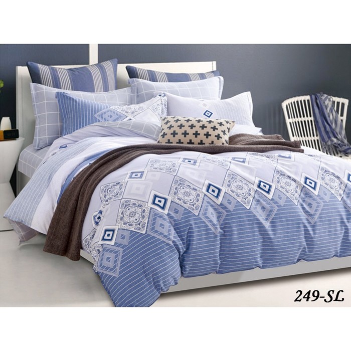 КПБ евро, 220х240 см, 200х220 см, 50х70 см, 70х70 см по 2 шт., 31/249-SL