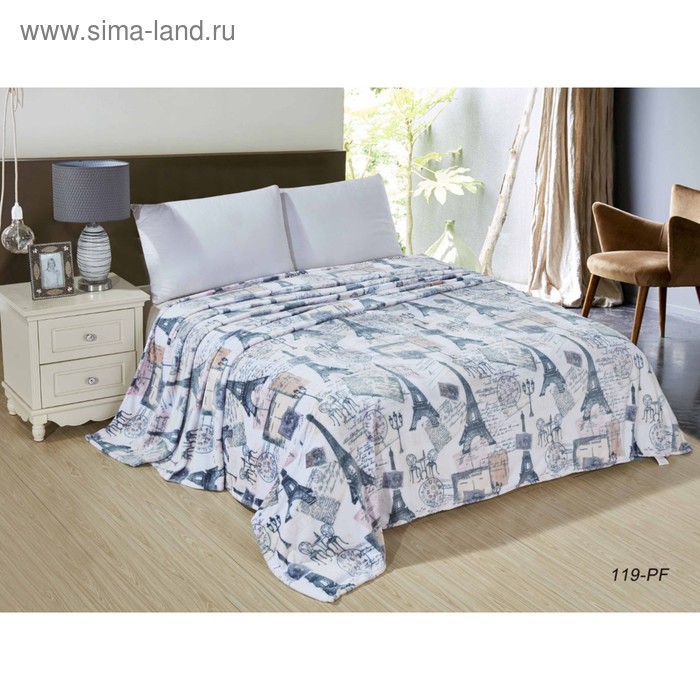 

Плед «Калифорния» евро, размер 200 x 220 см, велсофт